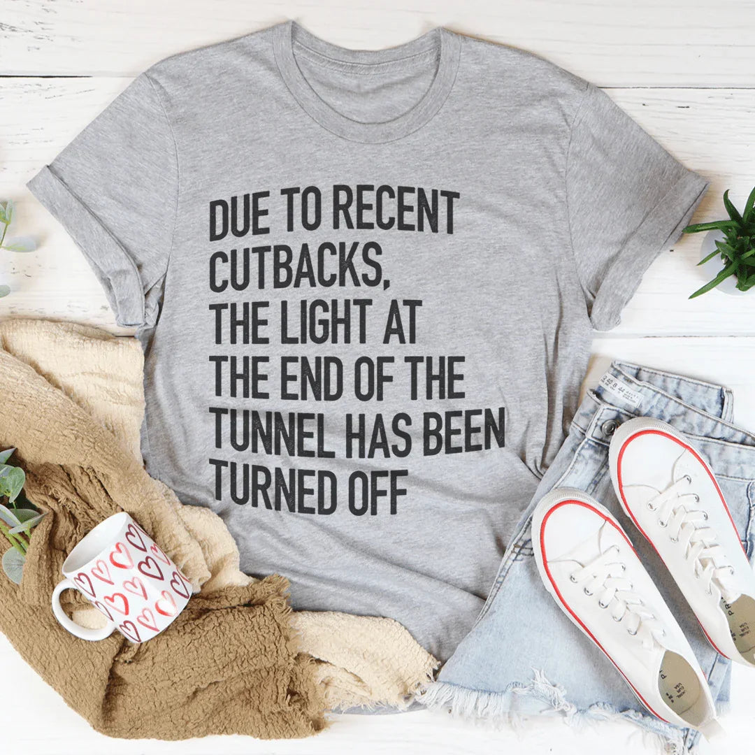 The Light At The End Of The Tunnel Tee Peachy Sunday