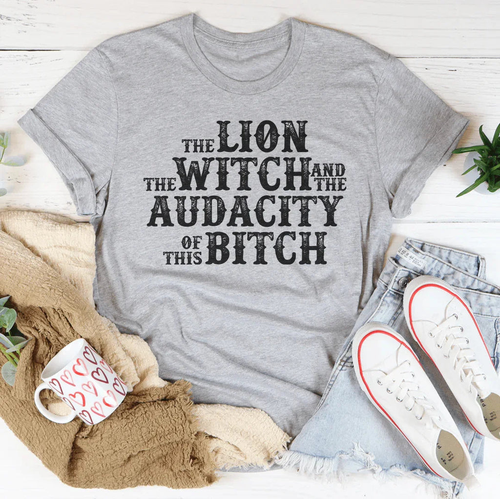 The Lion The Witch & The Audacity Of This B Tee Peachy Sunday