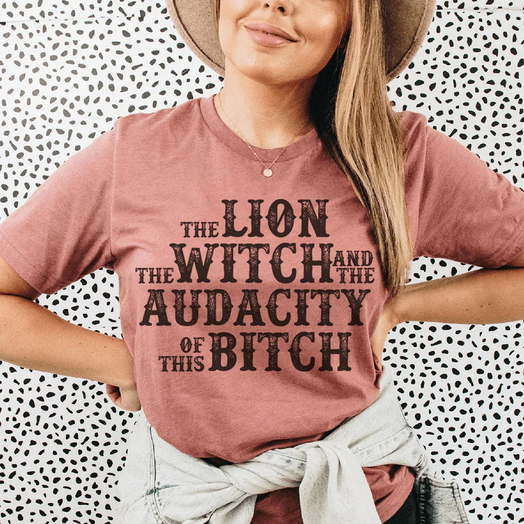 The Lion The Witch & The Audacity Of This B Tee Peachy Sunday