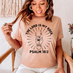 The Lord Is My Rock Tee - SJB-DIAMOND ELITES