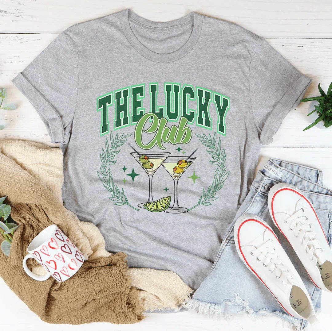 The Lucky Club Tee Peachy Sunday