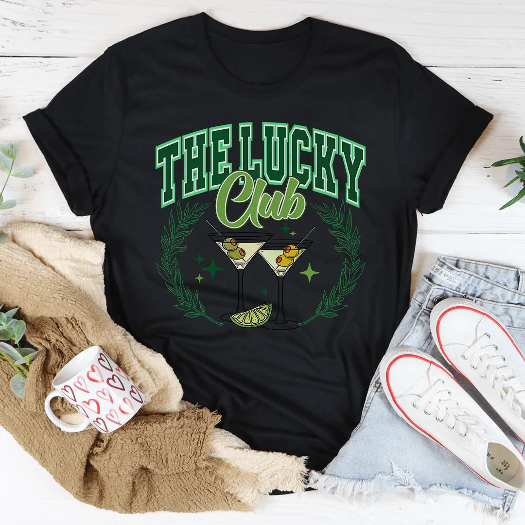 The Lucky Club Tee Peachy Sunday