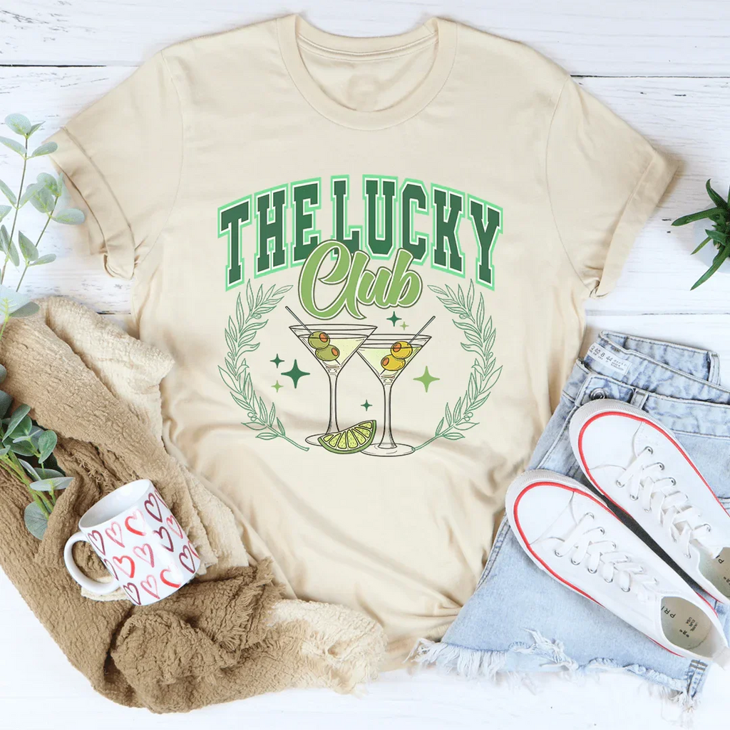 The Lucky Club Tee Peachy Sunday