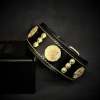 The "Maximus" collar 2 inch wide gold decoration - SJB-DIAMOND ELITES