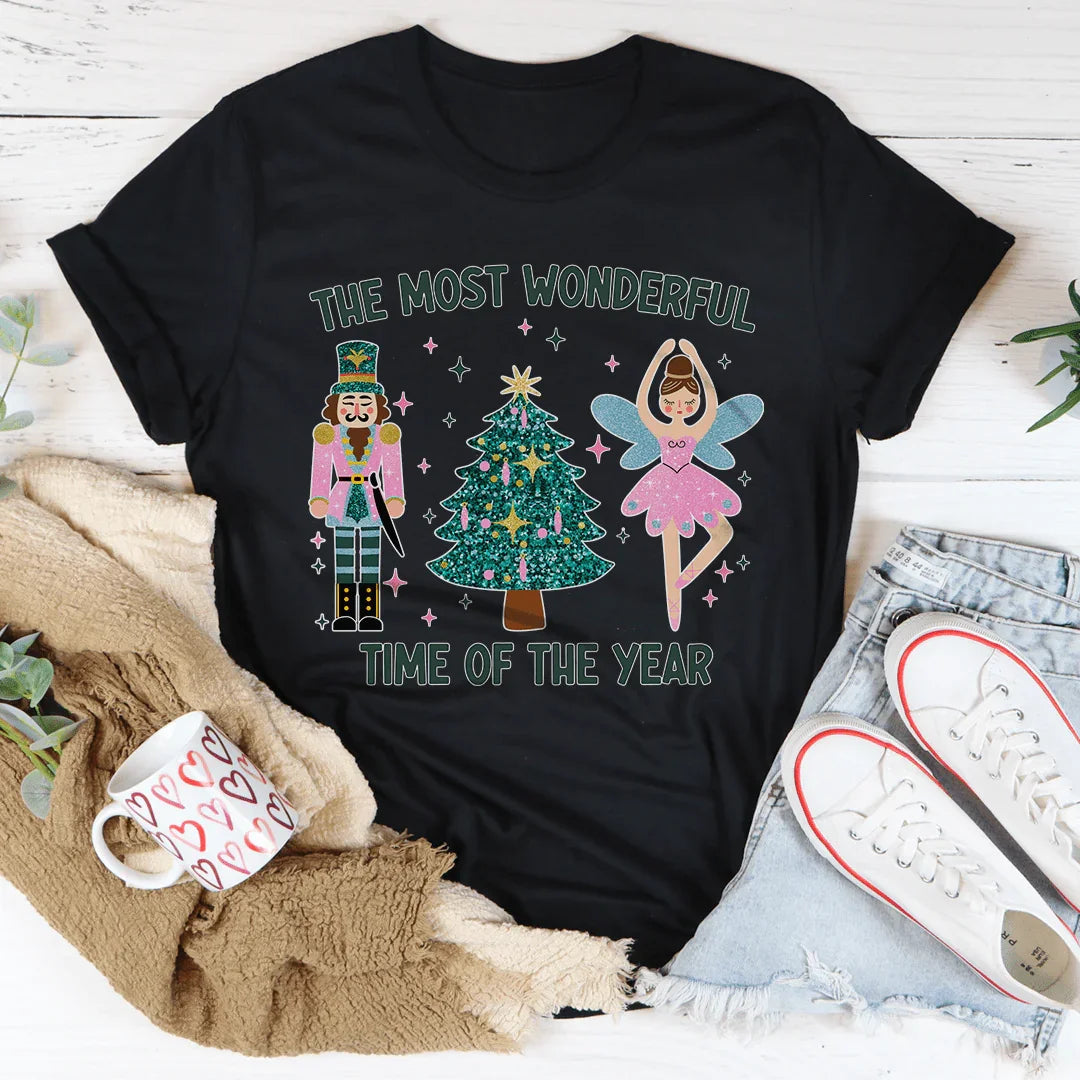 The Most Wonderful Time Of Year Tee Peachy Sunday