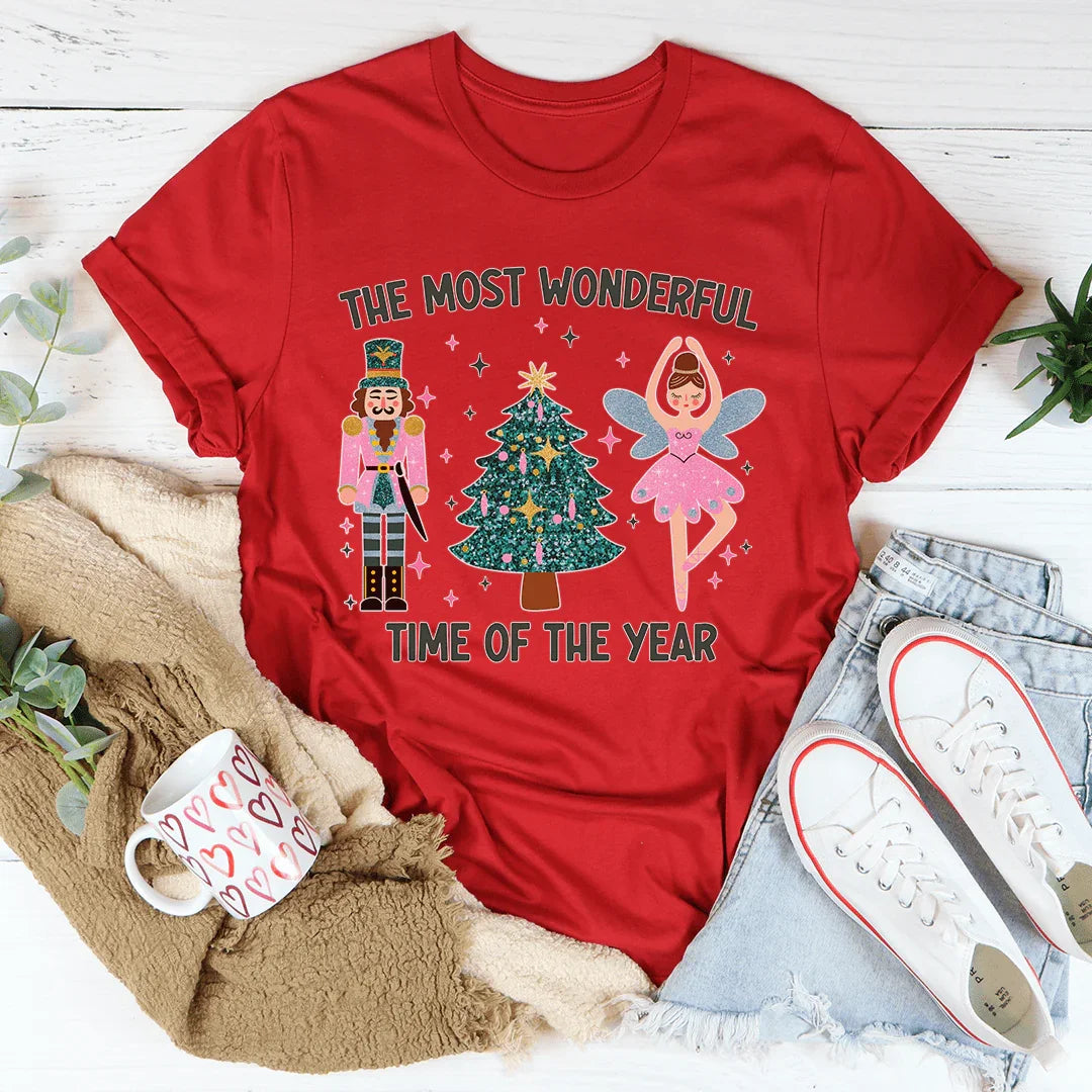 The Most Wonderful Time Of Year Tee Peachy Sunday