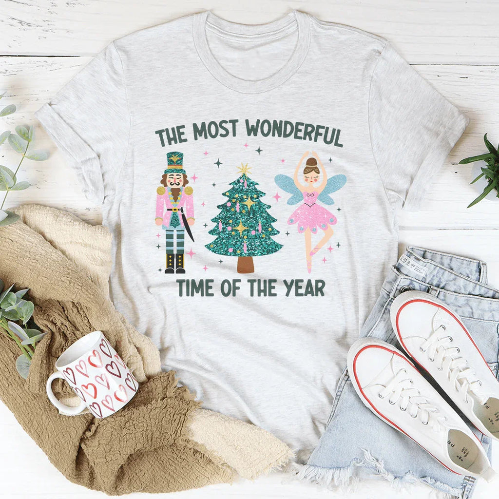 The Most Wonderful Time Of Year Tee Peachy Sunday