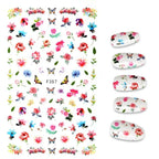 The New 3D Nail Sticker Cool English Letter stickers for nail Foil Love Heart Design Fashion Manicure Stickers Girls Manicure Decoration Nail Art Supplies 3D Self-Adhesive Nail Decals Designer Nail Stickers for Acrylic Nails