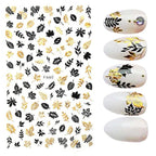 The New 3D Nail Sticker Cool English Letter stickers for nail  Foil Love Heart Design Nails Accessories Fashion Manicure Sticker Stickers Girls Manicure Decoration Nail Art Supplies 3D Self-Adhesive Nail Decals Designer Nail Stickers for Acrylic Nails
