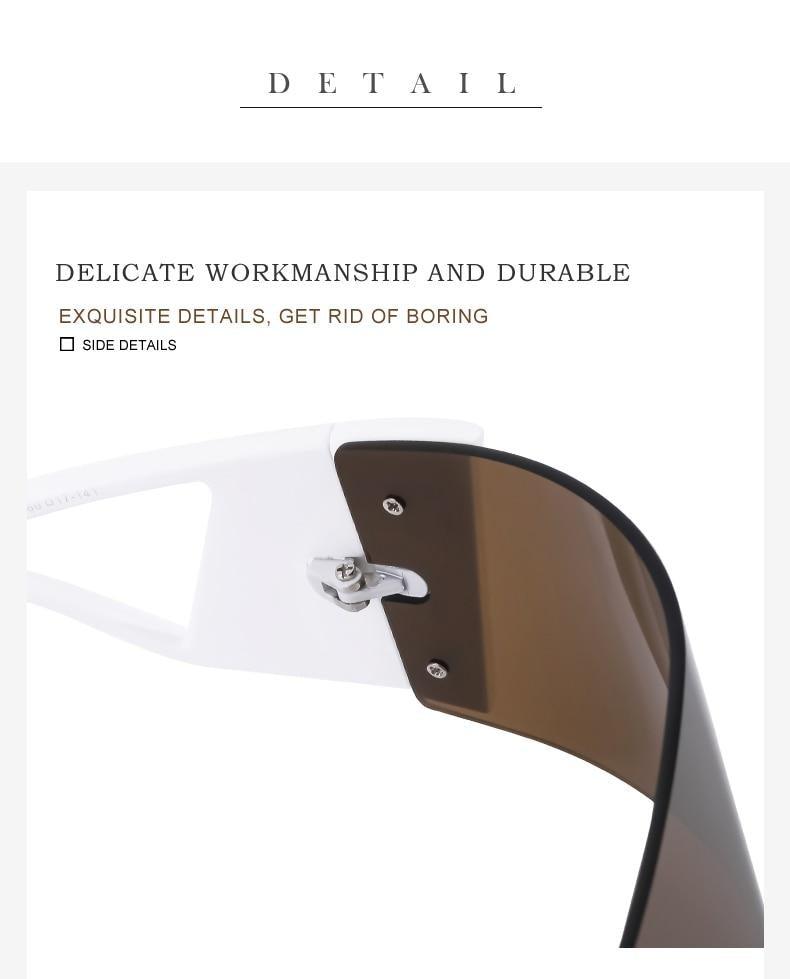 The New Sports Polarized Sunglasses UV400 Outdoor Cycling Glasses Sunglasses For Women & Men New Blue Frame Rimless Rectangle Shape  Sun Glasses For Unisex Design New Mirrored Wind Proof Sport Eyeglasses For Sunglasses Stevvex