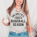 The Only BS I Need Is Baseball Season Tee Peachy Sunday