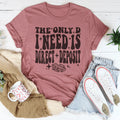 The Only D I Need Tee Peachy Sunday