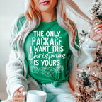 The Only Package I Want This Christmas Tee Peachy Sunday
