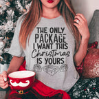 The Only Package I Want This Christmas Tee Peachy Sunday