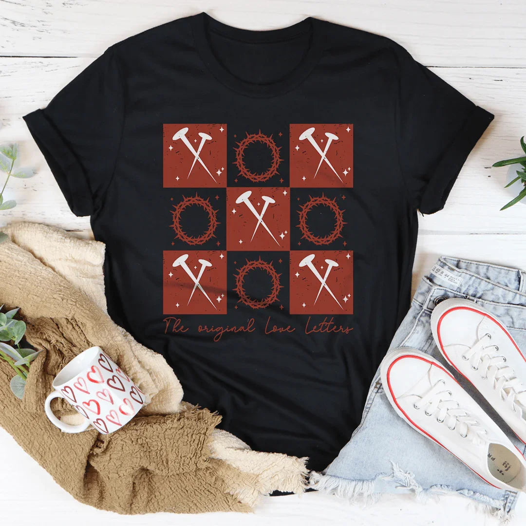 The Original Love Letters Tee Peachy Sunday
