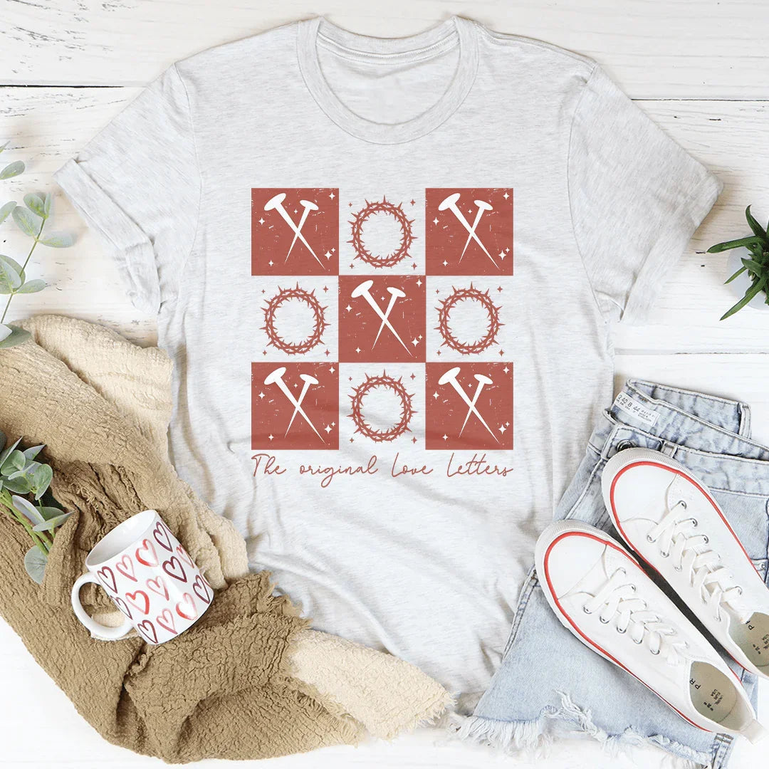 The Original Love Letters Tee Peachy Sunday