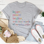 The Path Of Inner Peace Tee - SJB-DIAMOND ELITES