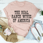The Real Ranch Wives Of America Tee Peachy Sunday