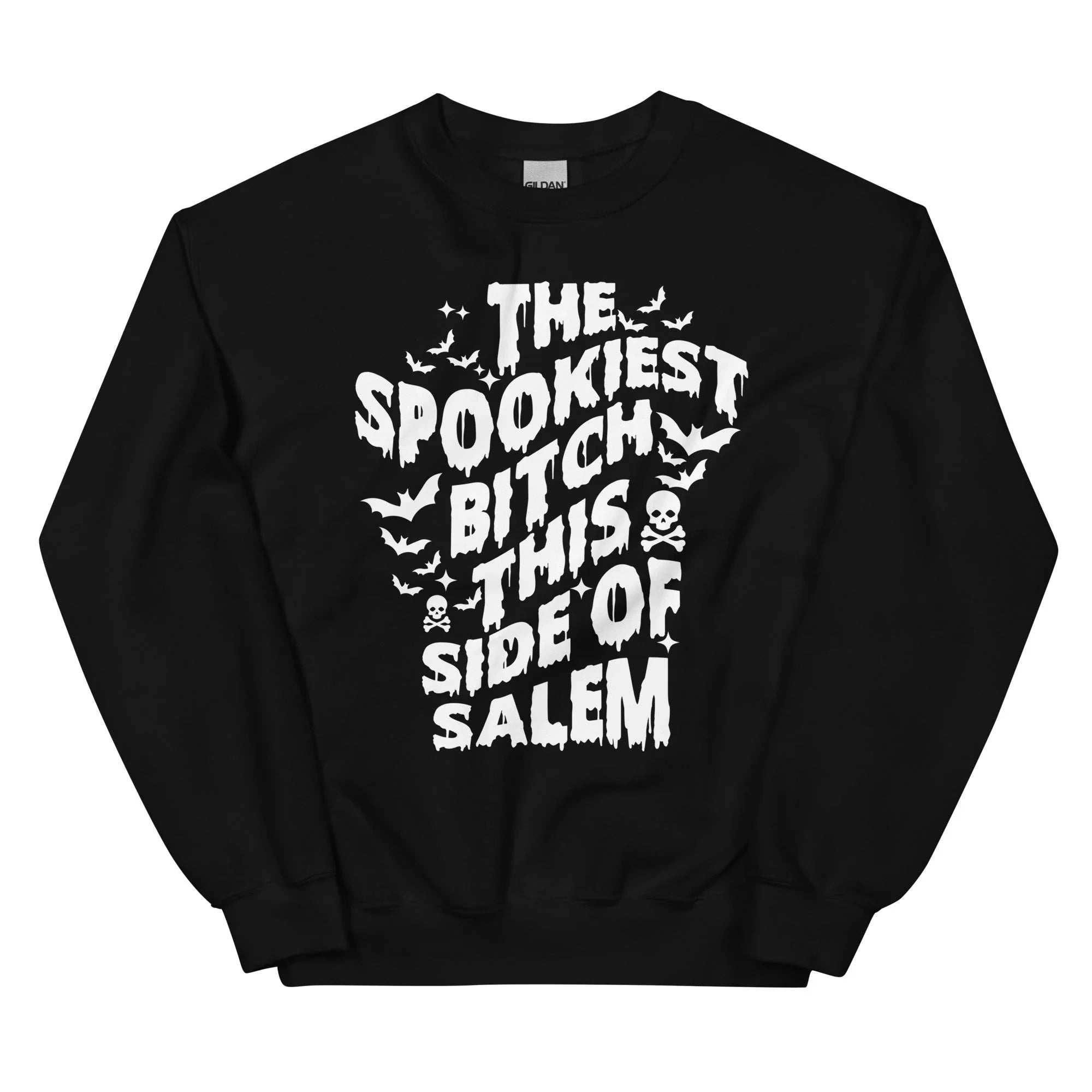 The Spookiest B* This Side Of Salem Sweatshirt Peachy Sunday