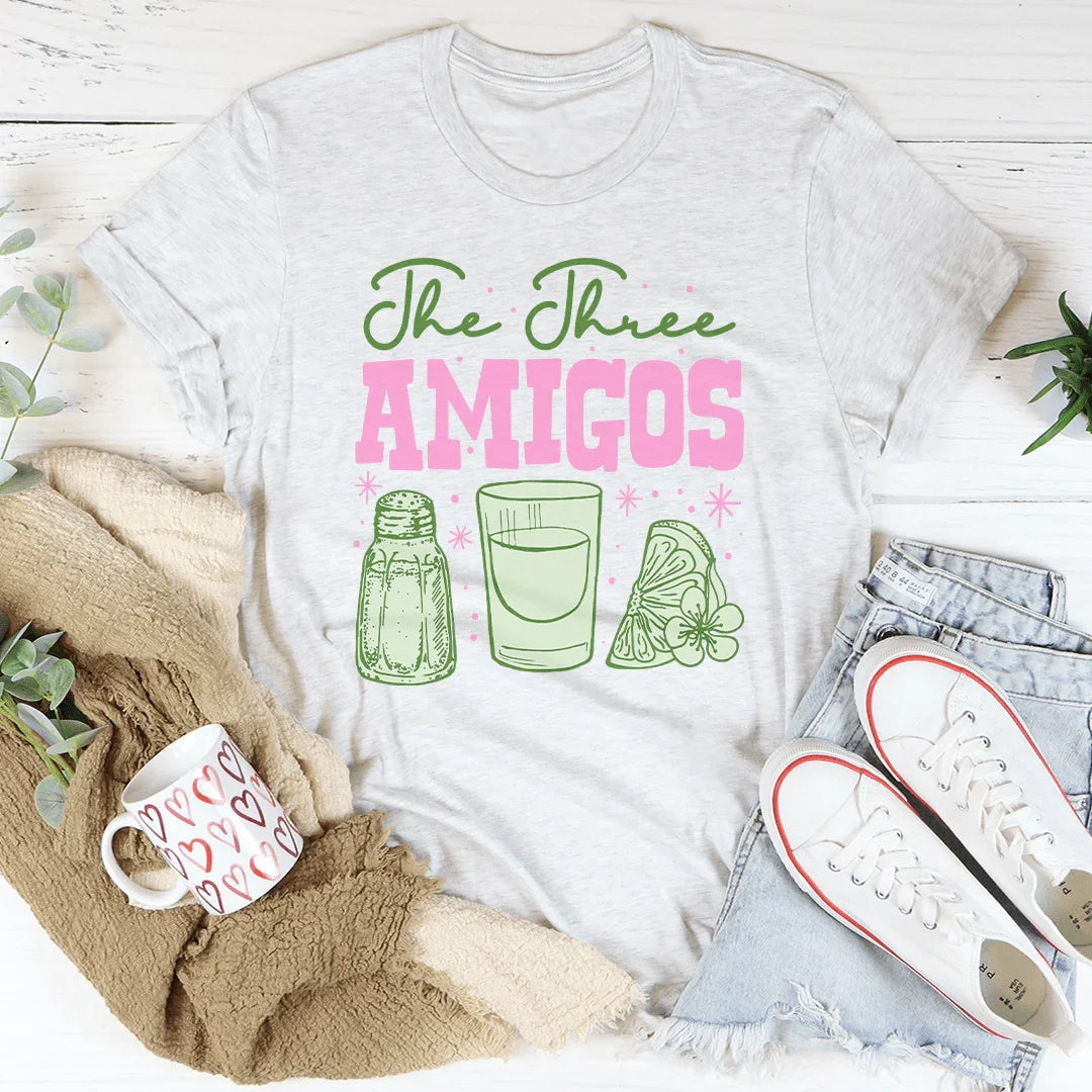 The Three Amigos Tee Peachy Sunday