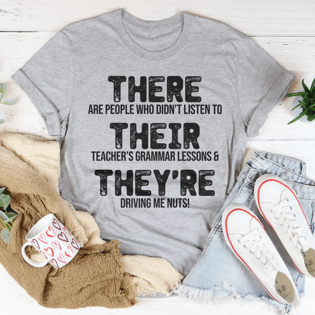 There Their & They're Tee - SJB-DIAMOND ELITES