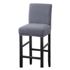Thick Soft Modern Style Spandex elastic Chair Cover Solid Seat Covers for Bar Stool Chairs Slipcover Home Hotel Banquet Dining Chair Decoration For Liveing room Stevvex