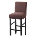 Thick Soft Modern Style Spandex elastic Chair Cover Solid Seat Covers for Bar Stool Chairs Slipcover Home Hotel Banquet Dining Chair Decoration For Liveing room Stevvex