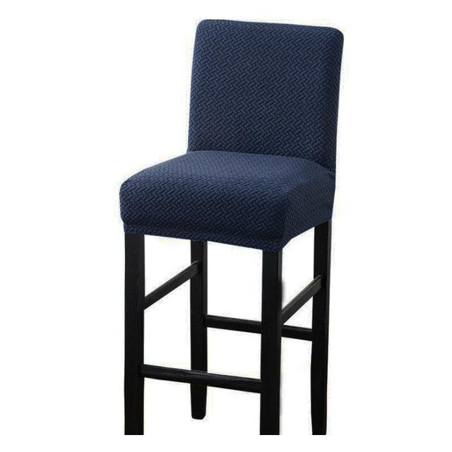 Thick Soft Modern Style Spandex elastic Chair Cover Solid Seat Covers for Bar Stool Chairs Slipcover Home Hotel Banquet Dining Chair Decoration For Liveing room Stevvex
