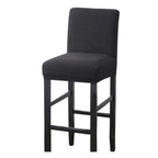 Thick Soft Modern Style Spandex elastic Chair Cover Solid Seat Covers for Bar Stool Chairs Slipcover Home Hotel Banquet Dining Chair Decoration For Liveing room Stevvex