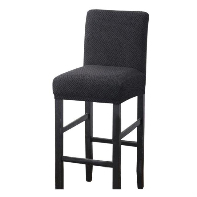 Thick Soft Modern Style Spandex elastic Chair Cover Solid Seat Covers for Bar Stool Chairs Slipcover Home Hotel Banquet Dining Chair Decoration For Liveing room Stevvex