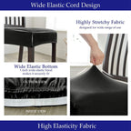 Thick Velvet Seat Cover Chair Slipcovers For Dining Room Chair Protector Chair Cover Elastic Solid Stretch Chair Cover Dining Room Chair Seat Covers Stretch Chair Seat Cushion Slipcovers Furniture Protector Stevvex