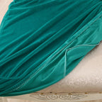Thick Velvet Seat Cover Chair Slipcovers For Dining Room Chair Protector Chair Cover Elastic Solid Stretch Chair Cover Dining Room Chair Seat Covers Stretch Chair Seat Cushion Slipcovers Furniture Protector Stevvex