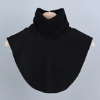 Thickened High-Neck Base Layer Decorative Detachable Collar (MAC297)