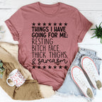 Things I Have Going For Me Tee - SJB-DIAMOND ELITES