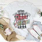 This Girl Loves Jesus & Christmas Tee Peachy Sunday