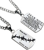 Crown of Thorns Dog Tag Necklace KingdomWear