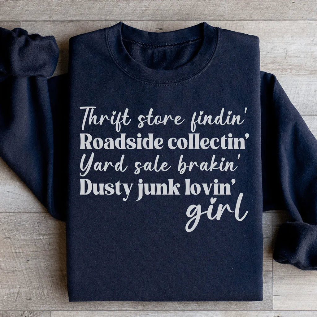 Thrift Store Girl Sweatshirt