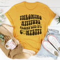 Throwing Attitude Around Like It's Confetti Tee Peachy Sunday