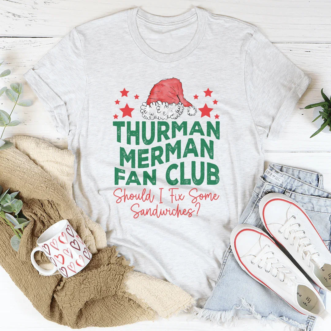 Thurman Merman Fan Club Tee Peachy Sunday