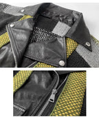 Vegan Leather Jacket Pi-Mart
