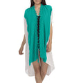 Tie Dye Turkish Cotton Kimono Cover-Up Tunic Quick-Dry Bamboo Blend Dress BandsCo Straps