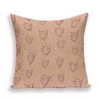 Tiger Cushion Case Autumn Jungle Home Decor Pillows Cases Leopard Printed Animal Throw Pillow Covers Decorative Pillowcase Soft Cushion Covers For Bedroom Sofa Bed Linen Pillow Covers 45X45CM Stevvex