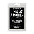 Lemon Lavender Focus Candle No 18 Tired As A Mother Scented Soy Candle White Or Black Label BandsCo Straps