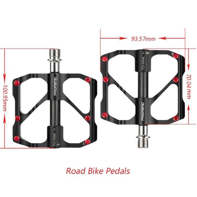 Titanium Bicycle Pedal Titanium Shaft Carbon Tube Bicycle Pedal Mountain Bike 3 Palin Pedal Road Bike Riding Pedal Bicycle Platform Pedals Bicycle Pedal Titanium Shaft Carbon Tube Bicycle Pedal Mountain Bike Pedal Road Bike Riding Pedal Stevvex