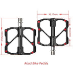 Titanium Bicycle Pedal Titanium Shaft Carbon Tube Bicycle Pedal Mountain Bike 3 Palin Pedal Road Bike Riding Pedal Bicycle Platform Pedals Bicycle Pedal Titanium Shaft Carbon Tube Bicycle Pedal Mountain Bike Pedal Road Bike Riding Pedal Stevvex