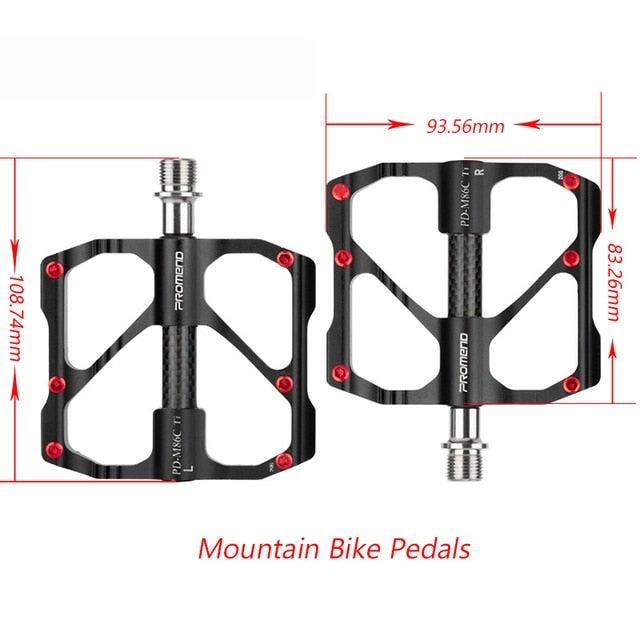 Titanium Bicycle Pedal Titanium Shaft Carbon Tube Bicycle Pedal Mountain Bike 3 Palin Pedal Road Bike Riding Pedal Bicycle Platform Pedals Bicycle Pedal Titanium Shaft Carbon Tube Bicycle Pedal Mountain Bike Pedal Road Bike Riding Pedal Stevvex