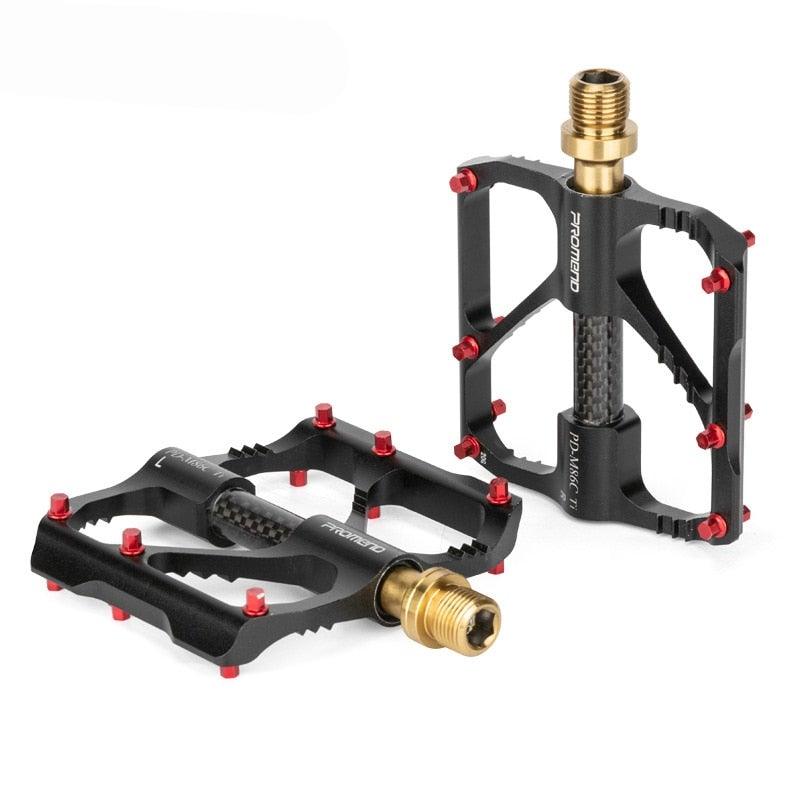 Titanium Bicycle Pedal Titanium Shaft Carbon Tube Bicycle Pedal Mountain Bike 3 Palin Pedal Road Bike Riding Pedal Bicycle Platform Pedals Bicycle Pedal Titanium Shaft Carbon Tube Bicycle Pedal Mountain Bike Pedal Road Bike Riding Pedal Stevvex