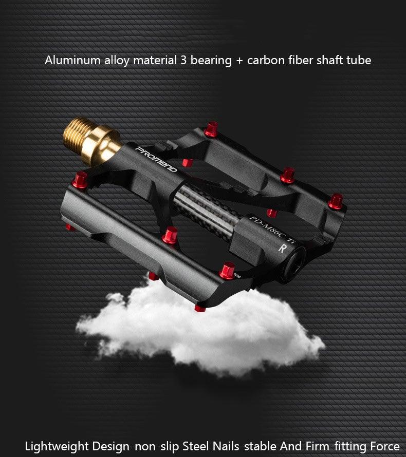 Titanium Bicycle Pedal Titanium Shaft Carbon Tube Bicycle Pedal Mountain Bike 3 Palin Pedal Road Bike Riding Pedal Bicycle Platform Pedals Bicycle Pedal Titanium Shaft Carbon Tube Bicycle Pedal Mountain Bike Pedal Road Bike Riding Pedal Stevvex