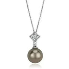 TK2526 - High polished (no plating) Stainless Steel Chain Pendant with