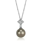 TK2526 - High polished (no plating) Stainless Steel Chain Pendant with
